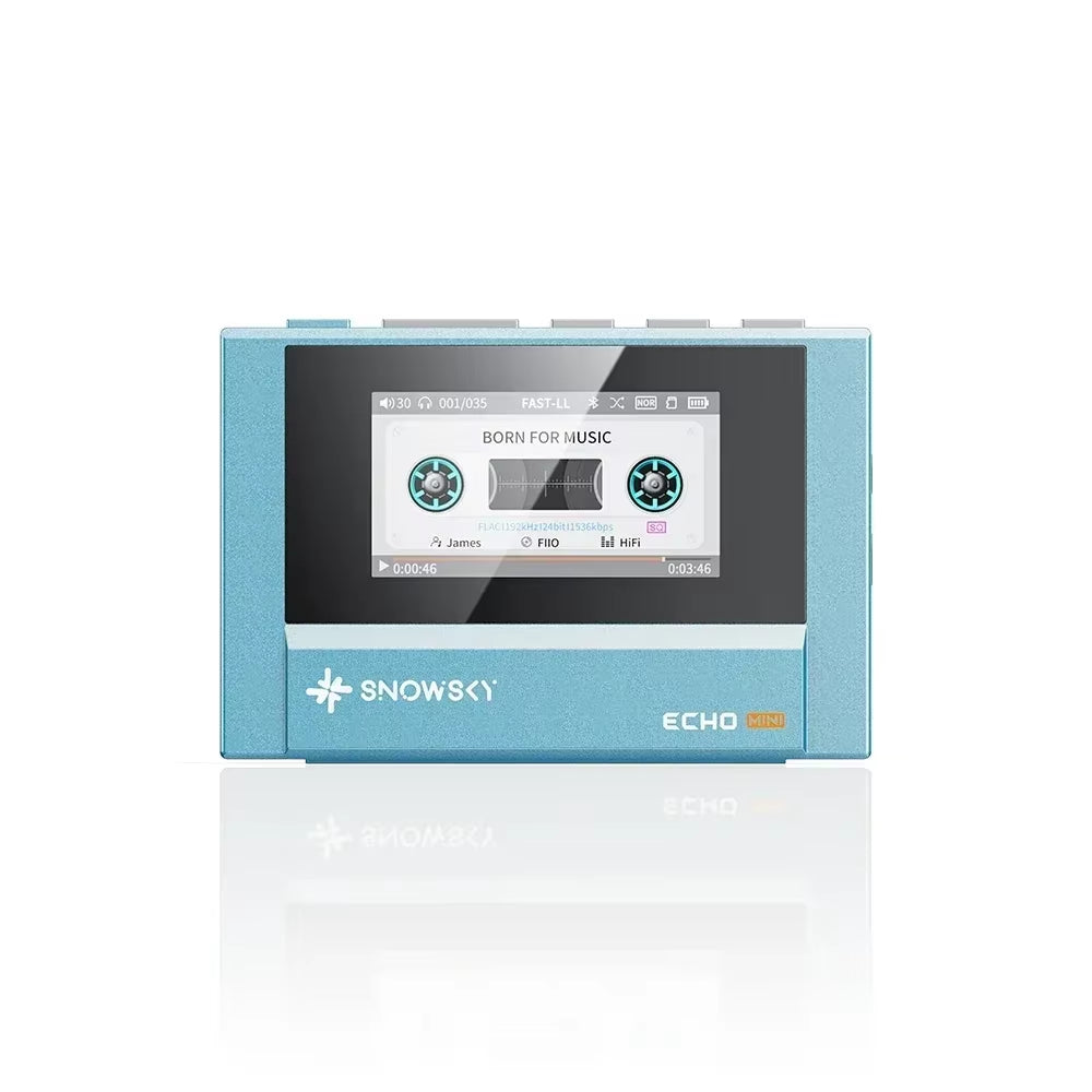 Snowsky Echo Mini Portable Hifi Music Player MP3 Bluetooth Walkman with 15H Playback 3.5Mm/4.4Mm Dual Output