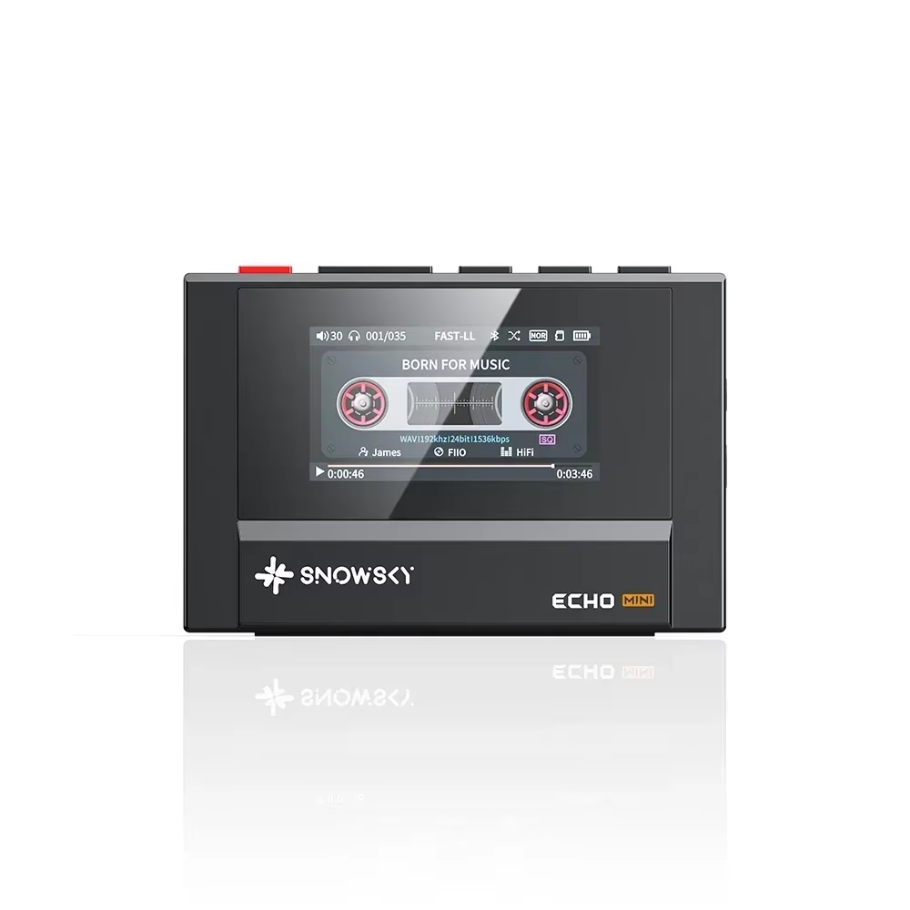 Snowsky Echo Mini Portable Hifi Music Player MP3 Bluetooth Walkman with 15H Playback 3.5Mm/4.4Mm Dual Output