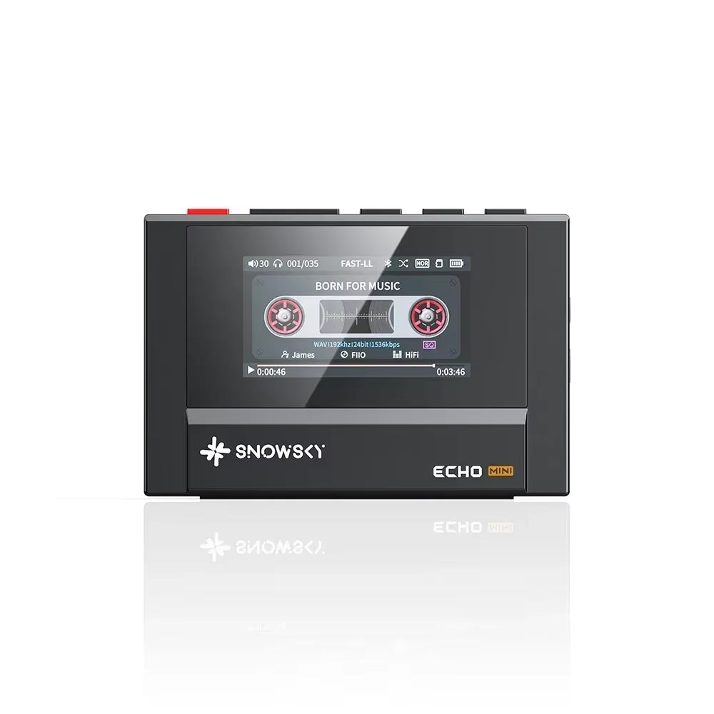 Snowsky Echo Mini Portable Hifi Music Player MP3 Bluetooth Walkman with 15H Playback 3.5Mm/4.4Mm Dual Output