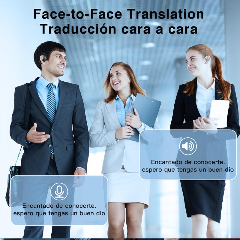 Z-ZIHNIC S11 AI Translation Earbuds 2026 New Model, Real-Time Voice Translator in 200+ Countries & 134 Languages via App, Bluetooth 5.4, IPX5 Waterproof, Hifi Sound, Wireless Earphones for Travel & Sports