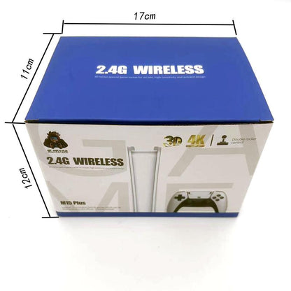 2025 New Video Retro Game Controller Console with 40,000+ Games & 26 Emulators, Wireless 26 Controllers, 128GB TF Card, HDMI Output, 2Ergonomic Wireless Controllers, Perfect for All Ages, Button Stick Tiktokshopblackfriday