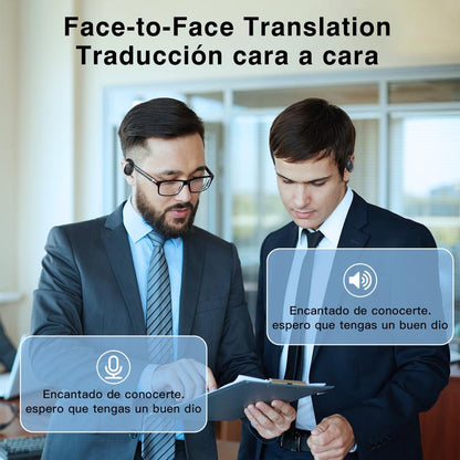 Z-ZIHNIC S11 AI Translation Earbuds 2026 New Model, Real-Time Voice Translator in 200+ Countries & 134 Languages via App, Bluetooth 5.4, IPX5 Waterproof, Hifi Sound, Wireless Earphones for Travel & Sports