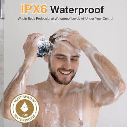 Electric Head Shavers for Bald Men 6D Magnetic Razor Hair Trimmer Rechargeable LED Display Waterproof Beard Shavers Hair Cutting