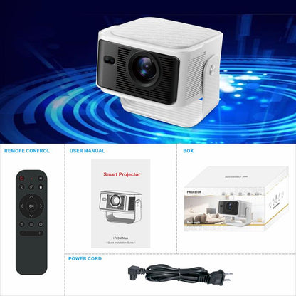 HY350MAX 500ANSI Gaming Projector Native 1080P 8K Decoding Wifi6 BT5.4 Auto Focus 4Ms Latency Ultra Short Throw Home Cinema Projector